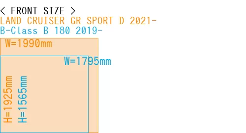 #LAND CRUISER GR SPORT D 2021- + B-Class B 180 2019-
